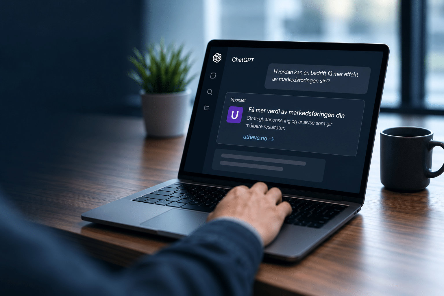 Utheve annonse på CHATGPT